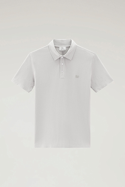 Поло Woolrich Ice Cotton Polo СЛОНОВАЯ КОСТЬ Поло Woolrich Ice Cotton Polo СЛОНОВАЯ КОСТЬ