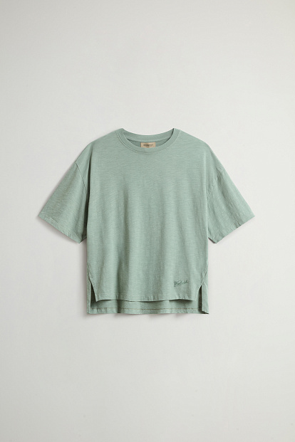 Футболка SLUB COTTON ЗЕЛЕНЫЙ Футболка SLUB COTTON ЗЕЛЕНЫЙ