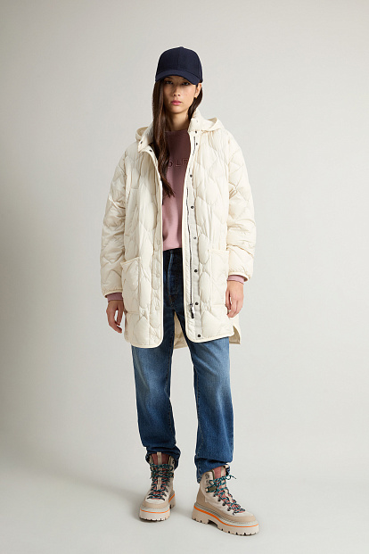 Куртка Woolrich Heritage Cape КРЕМОВЫЙ Куртка Woolrich Heritage Cape КРЕМОВЫЙ
