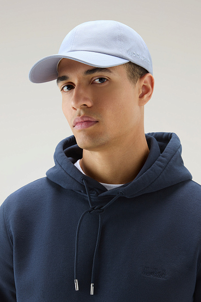 Кепка Woolrich Unisex Logo Baseball Cap СЕРО-ГОЛУБОЙ Кепка Woolrich Unisex Logo Baseball Cap СЕРО-ГОЛУБОЙ