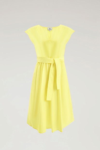Платье Woolrich Poplin Short Dress ЛИМОННЫЙ Платье Woolrich Poplin Short Dress ЛИМОННЫЙ