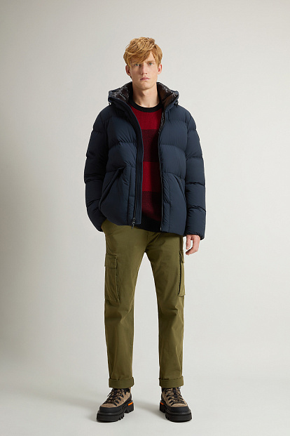 Куртка-Пуховик Woolrich Sierra Supreme Down Jacket СИНИЙ Куртка-Пуховик Woolrich Sierra Supreme Down Jacket СИНИЙ