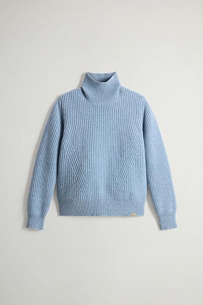 ДЖЕМПЕР WOOLRICH CANBERRA TURTLENECK ГОЛУБОЙ ДЖЕМПЕР WOOLRICH CANBERRA TURTLENECK ГОЛУБОЙ