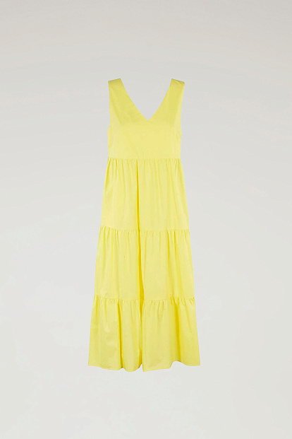 Платье Woolrich Poplin Maxi Dress ЛИМОННЫЙ Платье Woolrich Poplin Maxi Dress ЛИМОННЫЙ