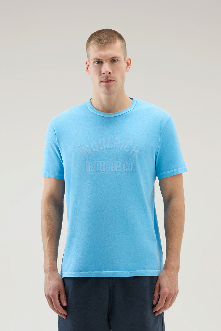 Футболка Woolrich Light Garment Dyed T-Shirt