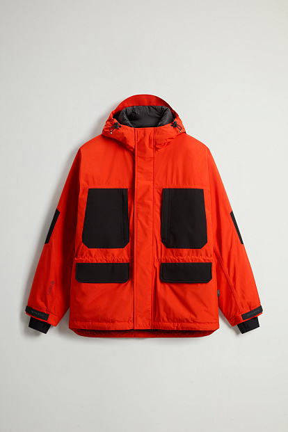 Куртка Woolrich Recycled Gtx Mountain Jacket ОГНЕННО-КРАСНЫЙ Куртка Woolrich Recycled Gtx Mountain Jacket ОГНЕННО-КРАСНЫЙ