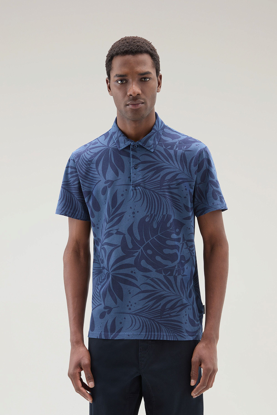 Поло Woolrich Tropical Overdyed Polo