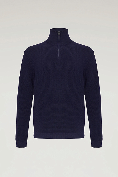 ДЖЕМПЕР WOOLRICH MICRO STITCH HALF-ZIP СИНИЙ ДЖЕМПЕР WOOLRICH MICRO STITCH HALF-ZIP СИНИЙ