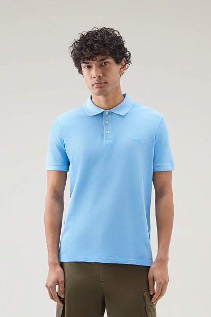 Поло Woolrich Mackinack Polo БИРЮЗОВЫЙ Поло Woolrich Mackinack Polo БИРЮЗОВЫЙ