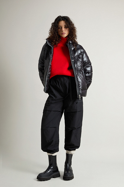 Куртка Woolrich Aliquippa Short Puffer Jacket ЧЕРНЫЙ Куртка Woolrich Aliquippa Short Puffer Jacket ЧЕРНЫЙ