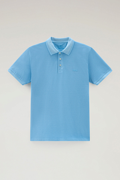 Поло Woolrich Mackinack Polo БИРЮЗОВЫЙ Поло Woolrich Mackinack Polo БИРЮЗОВЫЙ