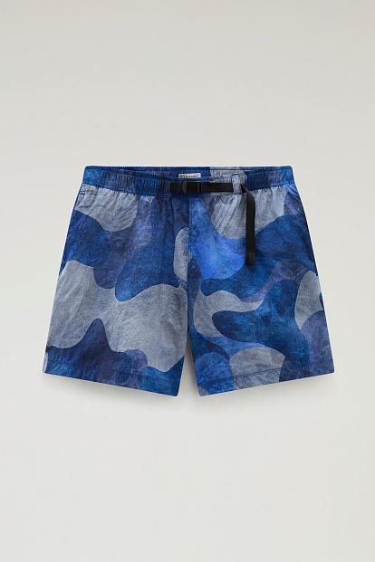 Шорты Woolrich Camo Shorts СИНИЙ КАМУФЛЯЖ Шорты Woolrich Camo Shorts СИНИЙ КАМУФЛЯЖ