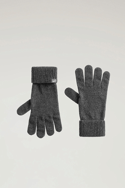 Перчатки Woolrich Knitted Gloves МАТОВЫЙ СЕРЫЙ Перчатки Woolrich Knitted Gloves МАТОВЫЙ СЕРЫЙ