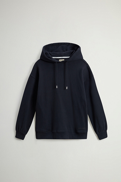 Толстовка Woolrich Light Logo Hoodie ЧЕРНЫЙ Толстовка Woolrich Light Logo Hoodie ЧЕРНЫЙ