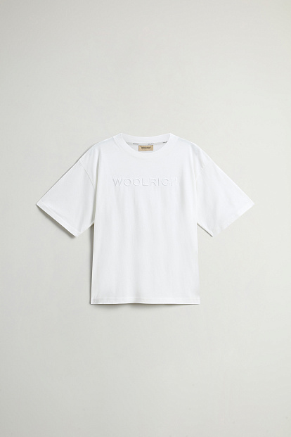 Футболка Woolrich Pima Jersey Tee АРКТИЧЕСКИЙ БЕЛЫЙ Футболка Woolrich Pima Jersey Tee АРКТИЧЕСКИЙ БЕЛЫЙ