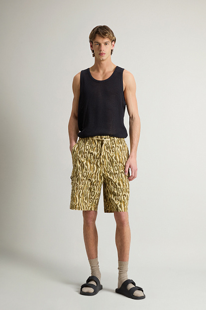 Шорты CAMO COTTON LINEN БЕЖЕВЫЙ КАМУФЛЯЖ Шорты CAMO COTTON LINEN БЕЖЕВЫЙ КАМУФЛЯЖ