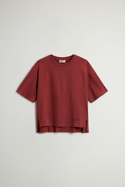 Футболка SLUB COTTON КИРПИЧНЫЙ Футболка SLUB COTTON КИРПИЧНЫЙ