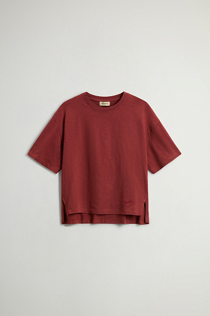 Футболка SLUB COTTON КИРПИЧНЫЙ Футболка SLUB COTTON КИРПИЧНЫЙ