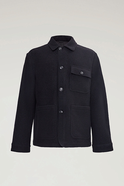 ПАЛЬТО WOOLRICH KNIT CHORE JACKET ЧЕРНЫЙ ПАЛЬТО WOOLRICH KNIT CHORE JACKET ЧЕРНЫЙ